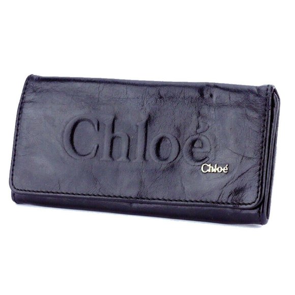 Chloe purse shadow leather Used Auth T10429